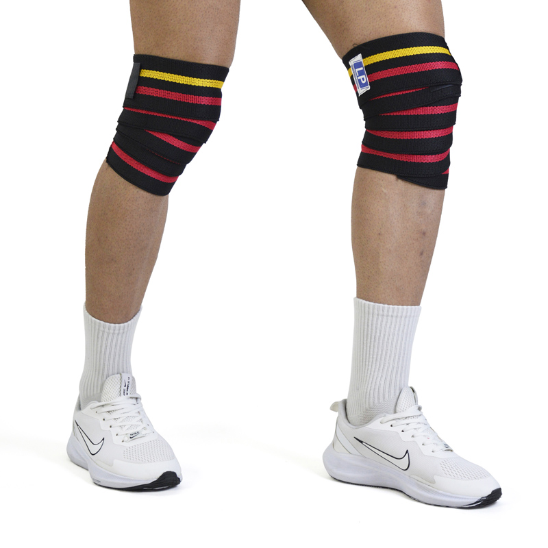 زانوبند بدنسازی LP طول 180 سانتی متر مدل RYB بسته دو عددی