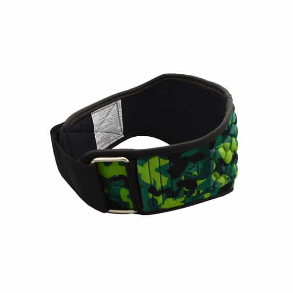 نیم رخ کمربند بدنسازی ریباک Reebok طرح چریکی سبز نیم رخ کمربند بدنسازی ریباک Reebok طرح چریکی سبز