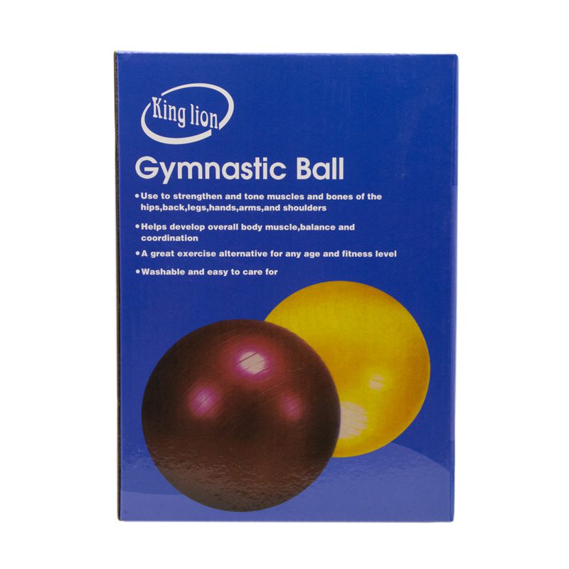 توپ جیم بال کینگ لاین مدل GYMNASTIC BALL قطر 75 سانتی متر