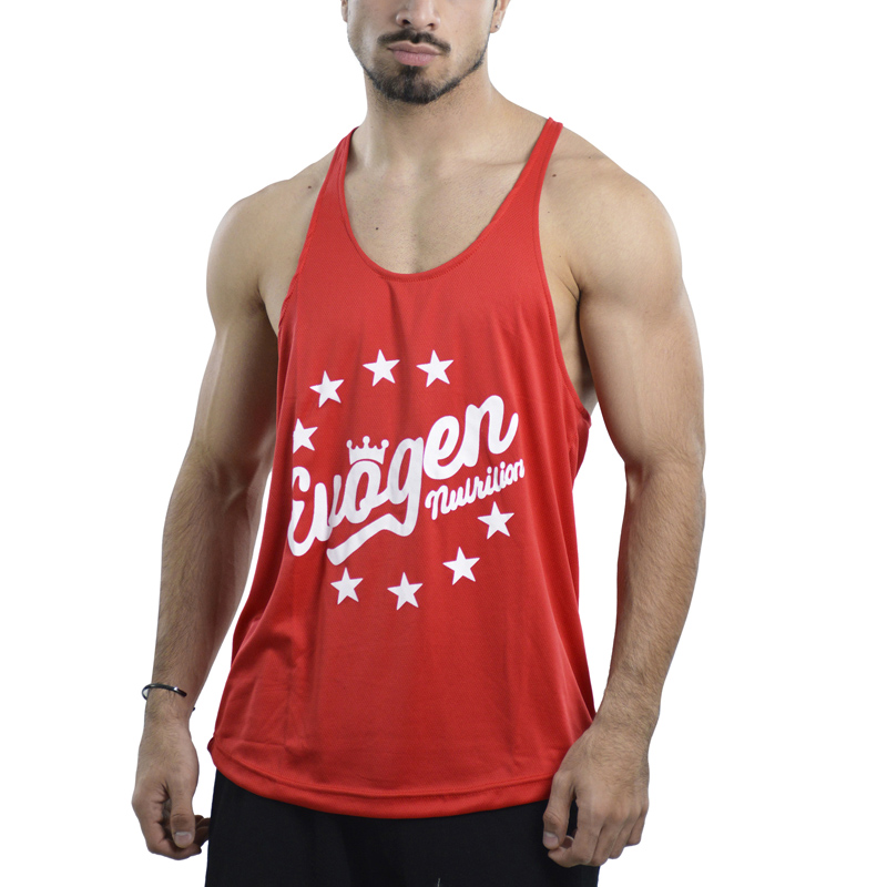 رکابی ورزشی مردانه ایوژن مدل PY-STAR 91210 قرمز