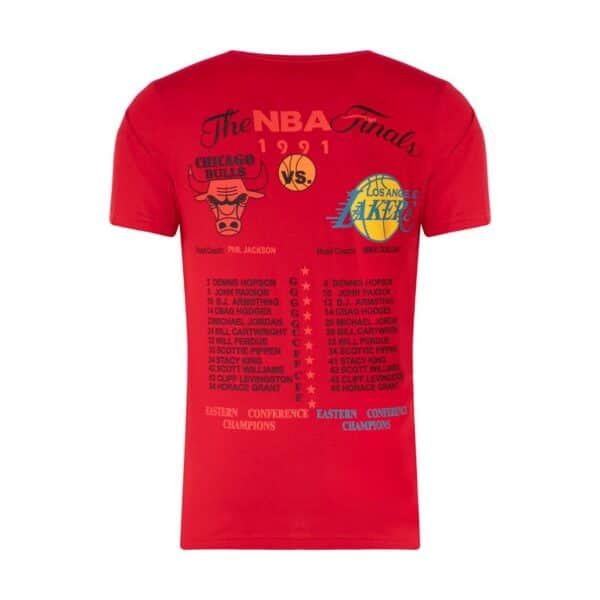 پشت تیشرت ورزشی مردانه شیکاگو مدل SPL-NBA1991 قرمز