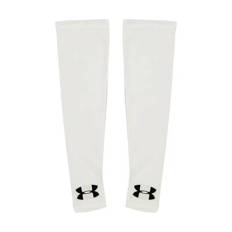 ساق دست ورزشی آندر آرمور مدل GHS بسته دو عددی سفید