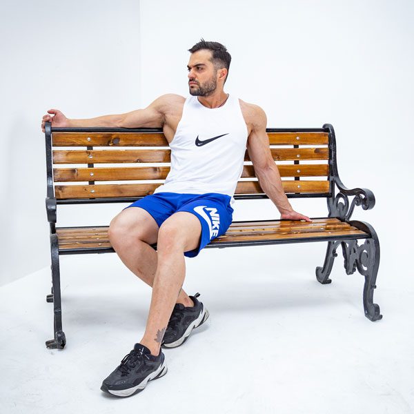 رکابی ورزشی مردانه نایکی مدل PY-2TIK سفید رکابی ورزشی مردانه نایکی مدل PY-2TIK سفید