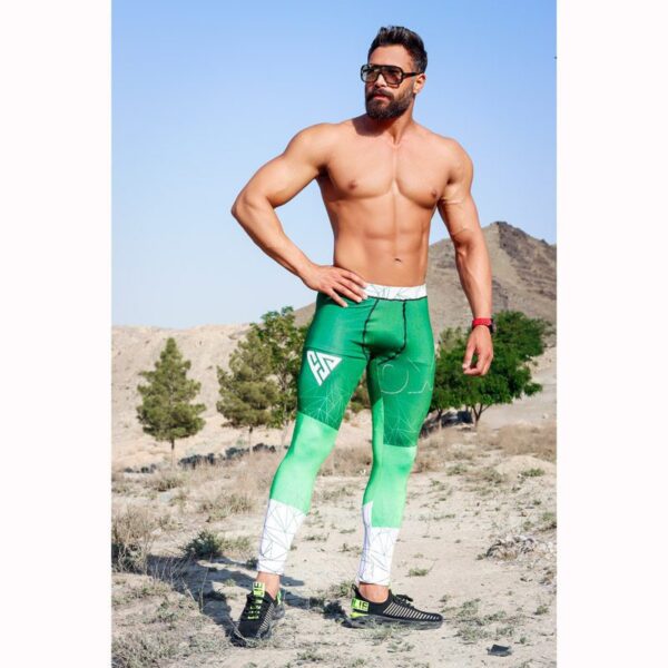لگ ورزشی مردانه اکسیژن مدل SS-O2 سبز لایف استایل