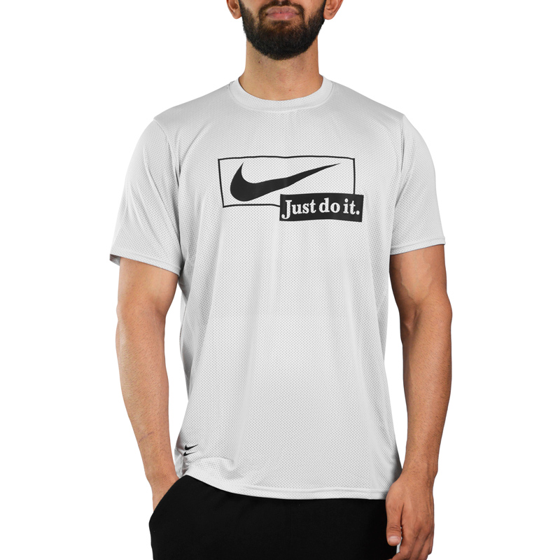 تیشرت ورزشی مردانه نایک مدل MuB-JDi 2131 طوسی