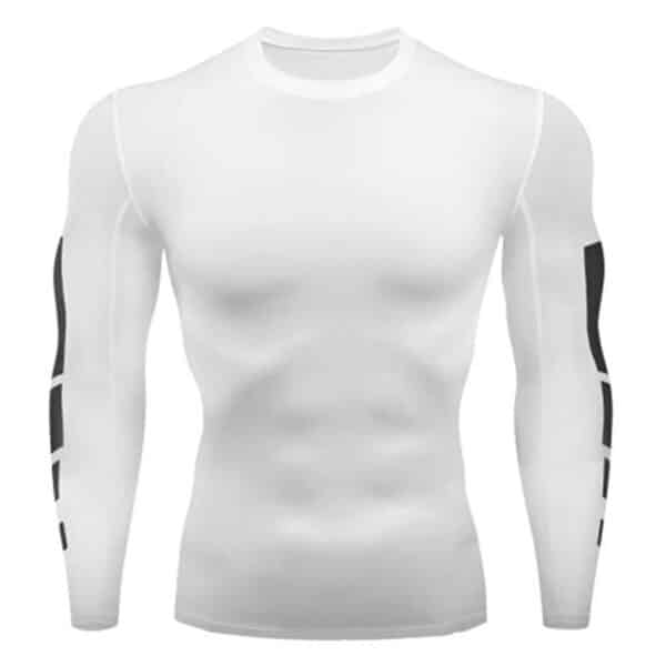تیشرت استرج ورزشی مردانه آنبرند مدل 1607 سفید
