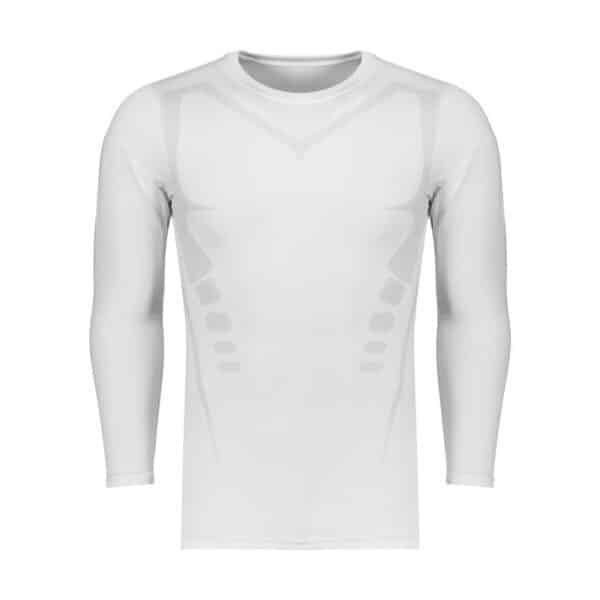 تیشرت استرج ورزشی مردانه آنبرند مدل BAT-1407 سفید