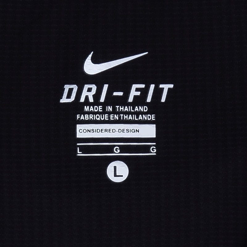 تیشرت استرج ورزشی مردانه نایک مدل Dri Fit-249 مشکی مارک