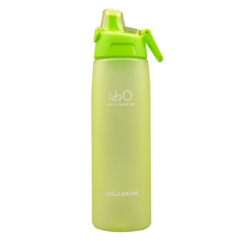 قمقمه ورزشی مدل H2O ظرفیت 0.7 لیتر سبز