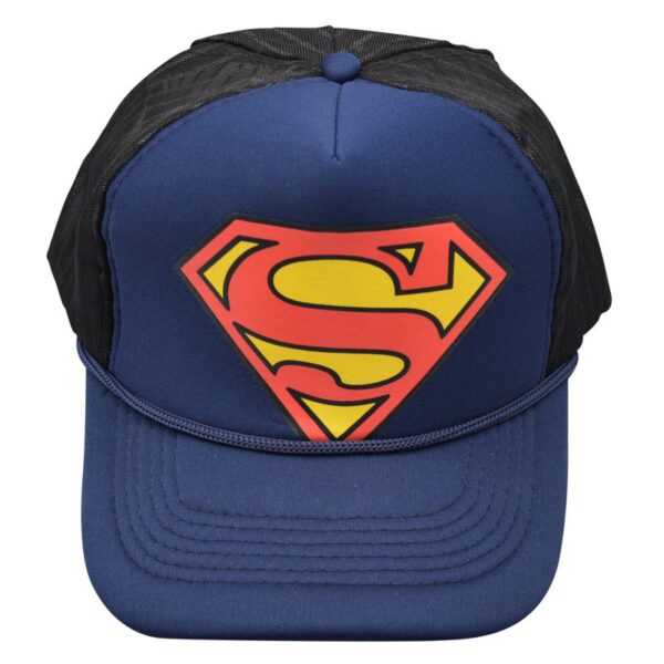 کلاه کپ سوپرمن مدل PHS-1408 سرمه ای
