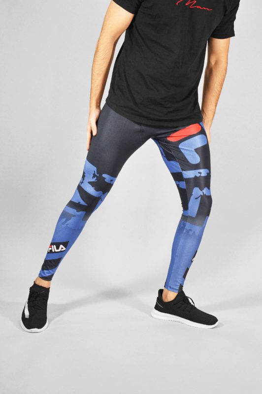 لگ ورزشی مردانه فیلا مدل SS-Keep آبی لایف استایل