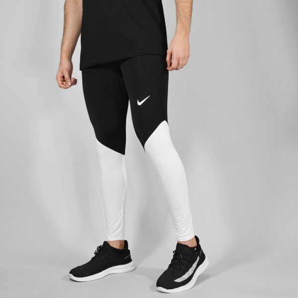 لگ ورزشی مردانه نایک مدل G Wear-KZE 10125 مشکی سفید لایف استایل