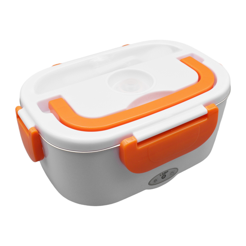 ظرف غذا برقی استیل لانچ باکس مدل DFH-001 Steel نارنجی ظرف غذا برقی استیل لانچ باکس مدل DFH-001 Steel نارنجی