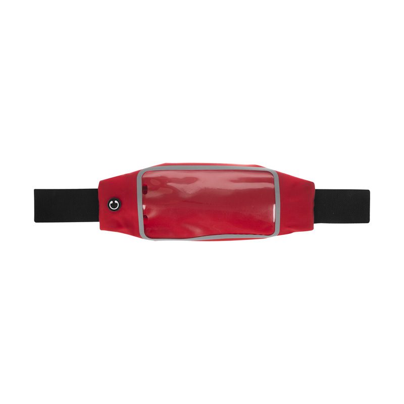 کیف کمری ورزشی زیپ دار موبایل مدل 30510 قرمز