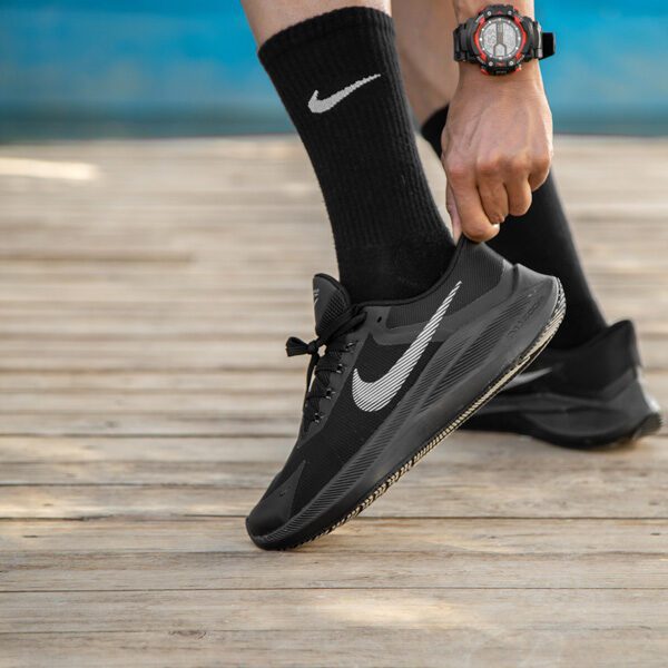 کفش ورزشی مردانه نایک مدل ZOOM WINFLO مشکی لایف استایل
