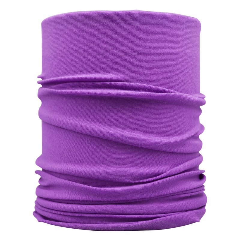 اسکارف و دستمال سر و گردن ساده مدل Simp-8001 بنفش