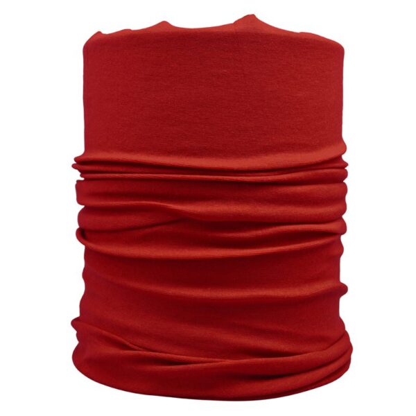 اسکارف و دستمال سر و گردن ساده مدل Simp-8011 قرمز