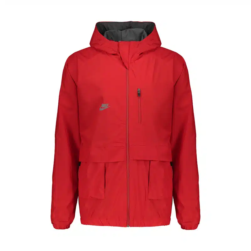 کاپشن اسپرت نایک مدل Run-1G165 جیب پاکتی قرمز