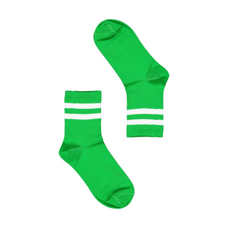 جوراب ورزشی نیم ساق هپی مدل opt-simp-16060 سبز