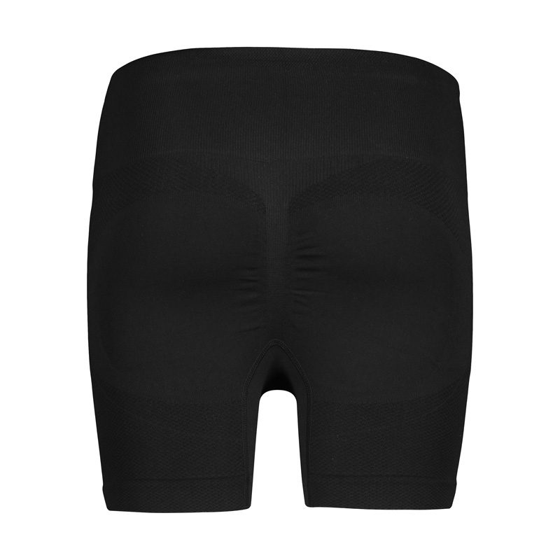 شلوارک سیملس ورزشی زنانه مدل پشت چین دار HMT-1J520 مشکی پشت شلوارک سیملس ورزشی زنانه مدل پشت چین دار HMT-1J520 مشکی پشت