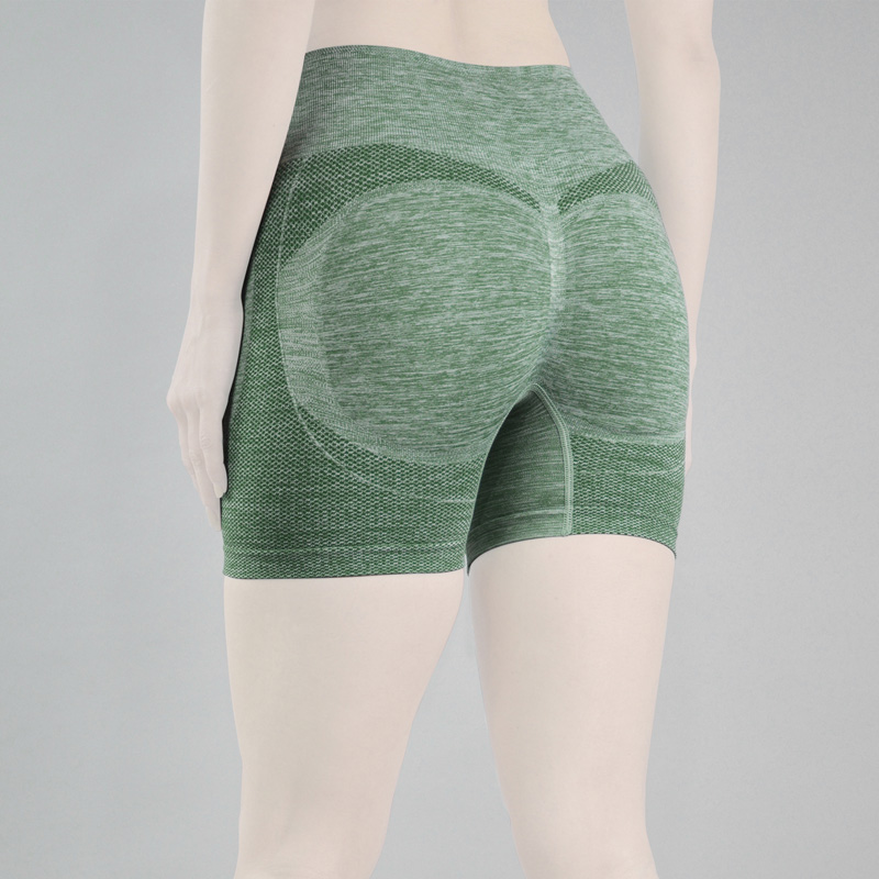 شلوارک سیملس ورزشی زنانه مدل پشت چین دار HMT-1J520 سبز آبی لایف ۲ شلوارک سیملس ورزشی زنانه مدل پشت چین دار HMT-1J520 سبز آبی لایف ۲