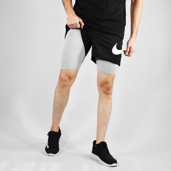 شلوارک کشاله دار ورزشی مردانه نایک مدل PY-1M810 مشکی لایف