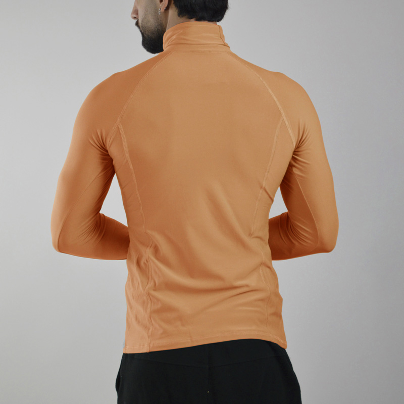 بلوز یقه اسکی ورزشی مردانه نایک مدل mub-8910 نارنجی (2)