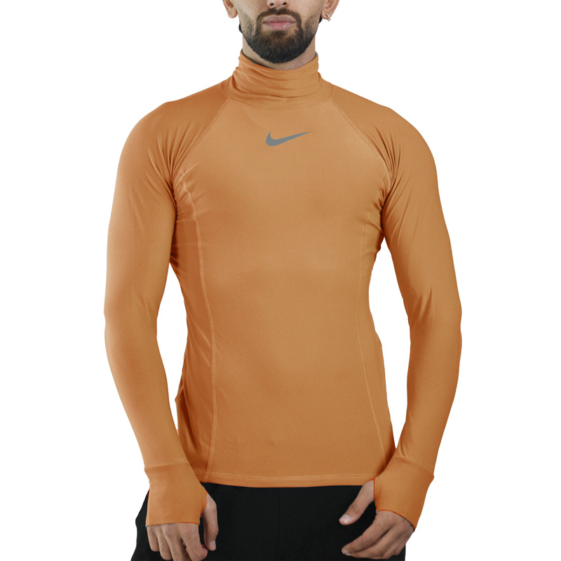 بلوز یقه اسکی ورزشی مردانه نایک مدل mub-8910 نارنجی