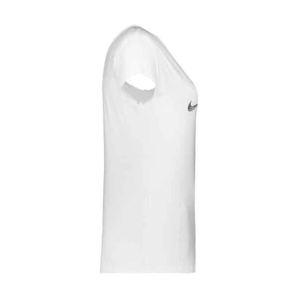 تیشرت ورزشی زنانه نایک مدل mub-3495 سفید نیمرخ