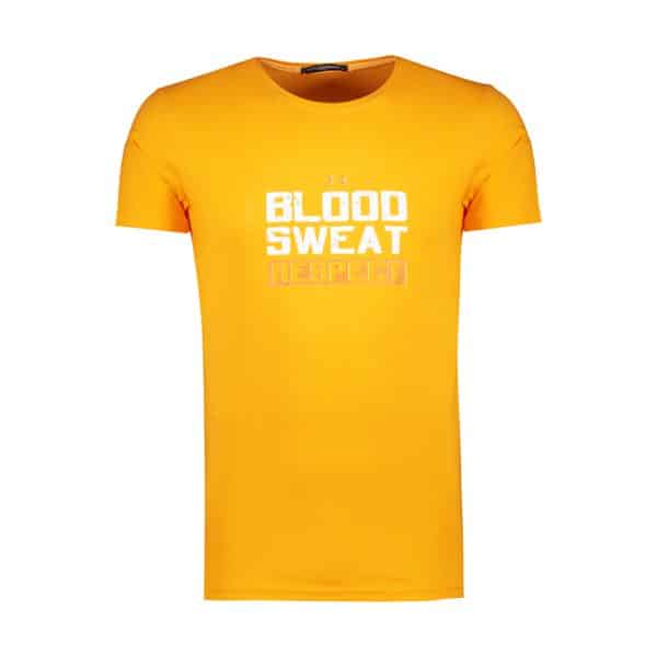 تیشرت ورزشی مردانه آندر آرمور مدل HS-Blood Sweat 2A955 زرد