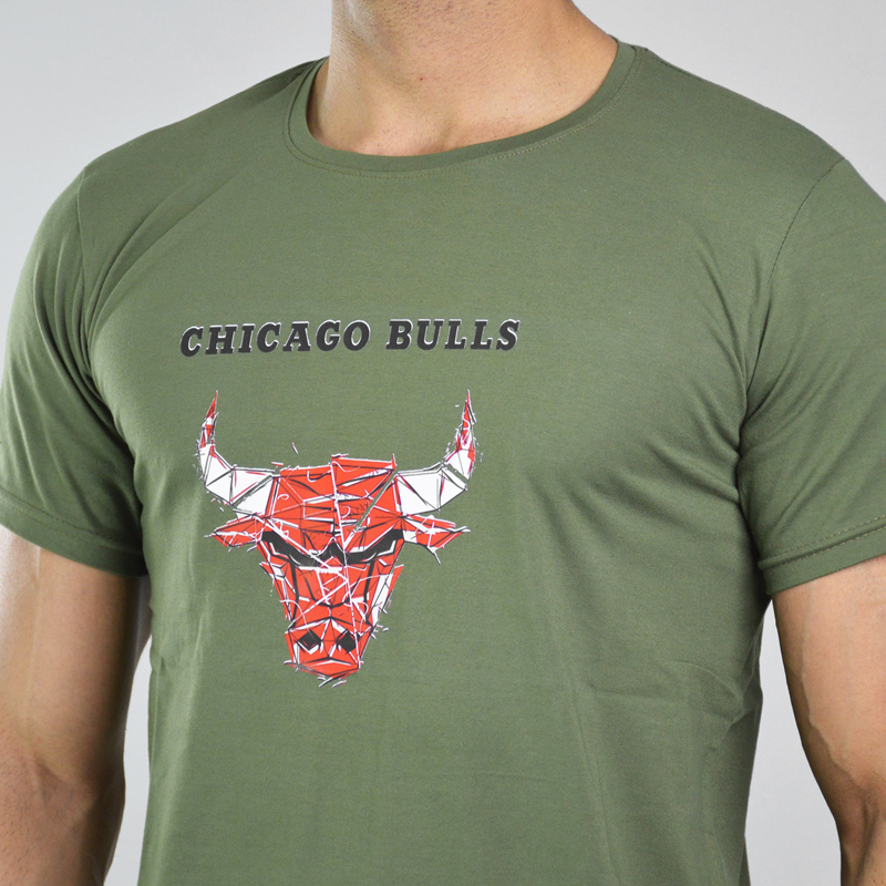 تیشرت ورزشی مردانه شیکاگو بولز مدل HS-2A965 یشمی لایف تیشرت ورزشی مردانه شیکاگو بولز مدل HS-2A965 یشمی لایف