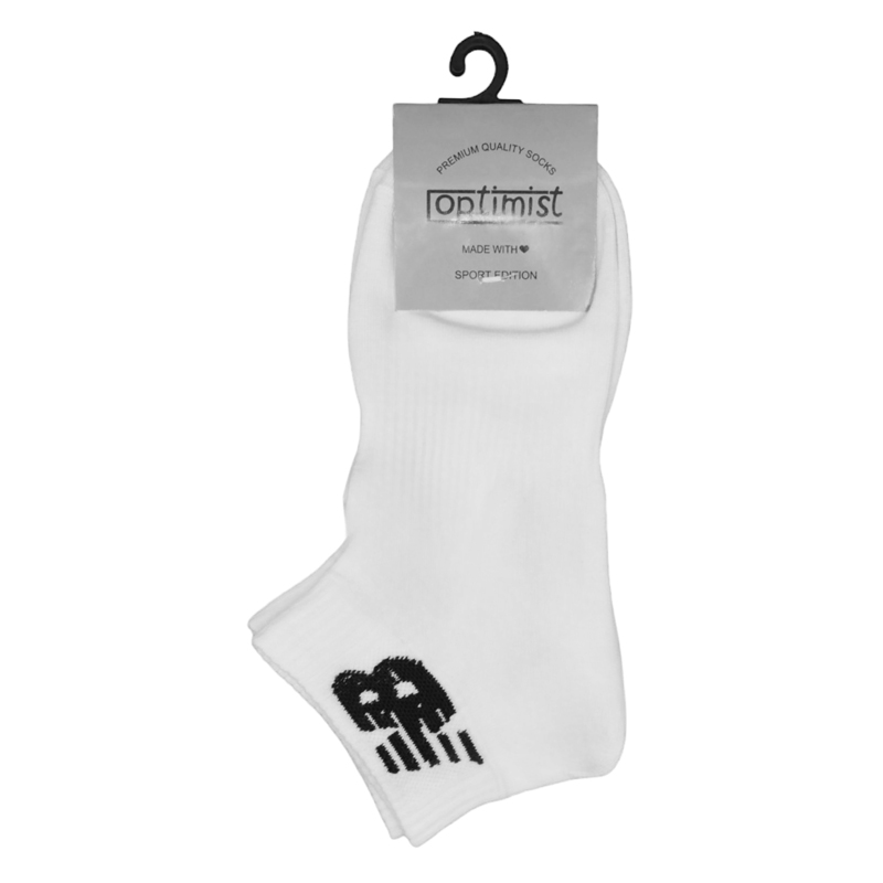 جوراب ورزشی ساق کوتاه نیو بالانس مدل opt-16160 سفید جوراب ورزشی ساق کوتاه نیو بالانس مدل opt-16160 سفید