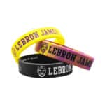 دستبند ورزشی سیلیکونی لبرن جیمز مدل GM-Lakers 062150 رنگبندی