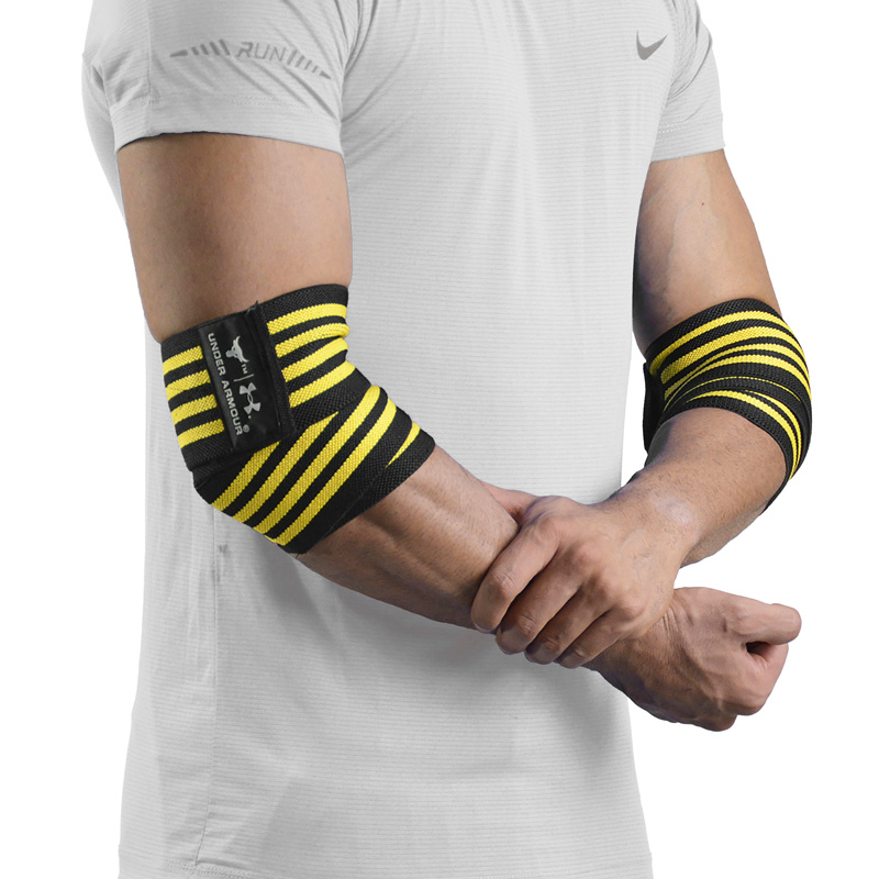 آرنج بند بدنسازی آندر آرمور مدل Rock-GDS-402P380 بسته دو عددی