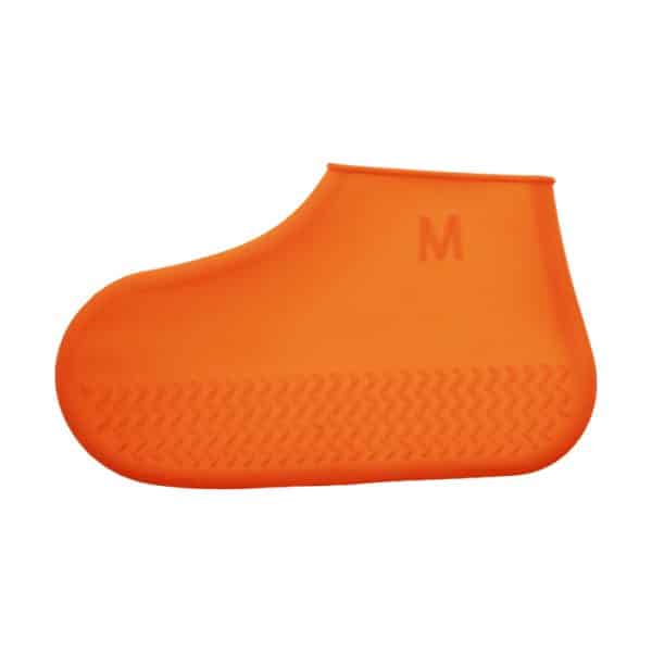 کاور کفش سیلیکونی زینو مدل 402P565 ساق کوتاه نارنجی
