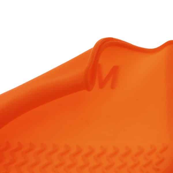 کاور کفش سیلیکونی زینو مدل 402P565 ساق کوتاه نارنجی نزدیک