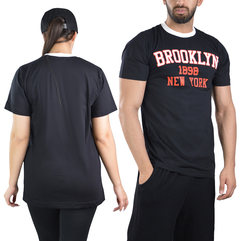 تیشرت اسپرت بروکلین مدل SPL-2A0411 مشکی