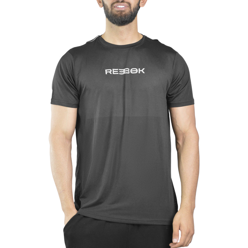 تیشرت ورزشی مردانه ریباک مدل Mub-214 مشکی