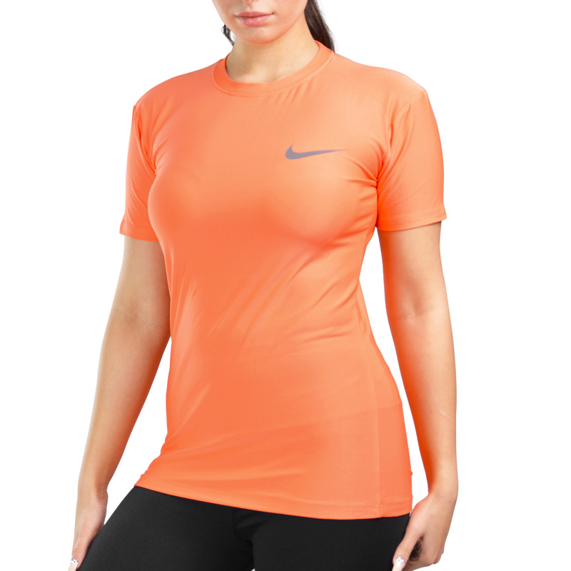 تیشرت ورزشی زنانه نایک مدل mub-7212 نارنجی