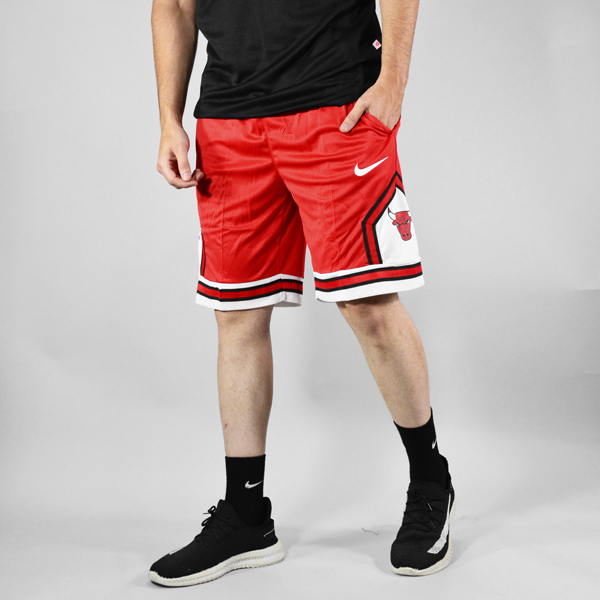 شلوارک ورزشی مردانه شیکاگو بولز مدل Nike-2A0681 قرمز لایف