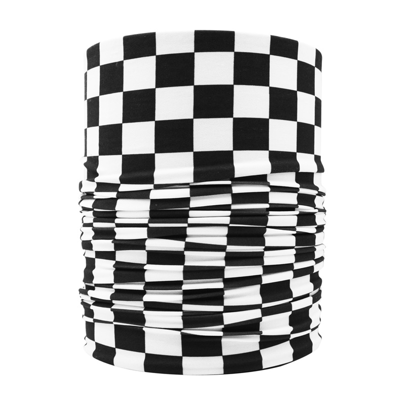اسکارف و دستمال سر و گردن شطرنجی مدل Opt-8205