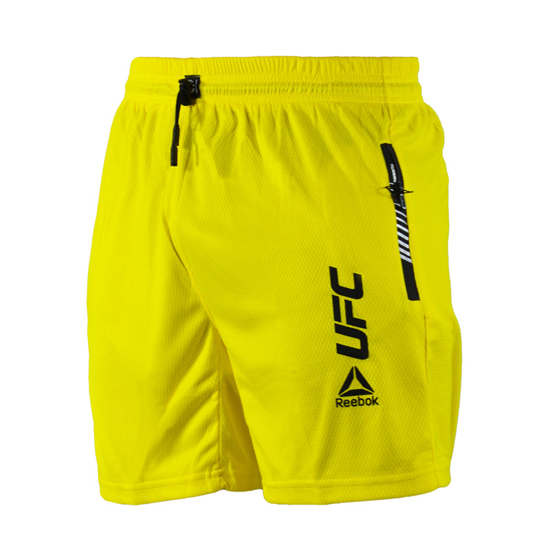 شلوارک ورزشی مردانه ریباک مدل DS UFC-1K710 زرد