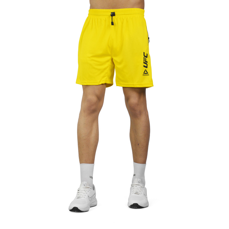 شلوارک ورزشی مردانه ریباک مدل DS UFC-1K710 زرد