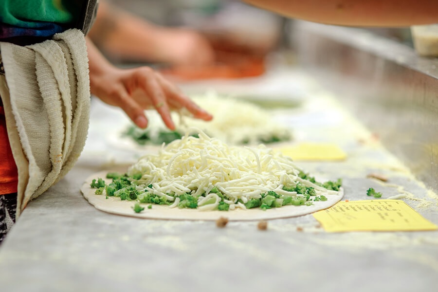 پنیر پیتزا در رژیم غذایی