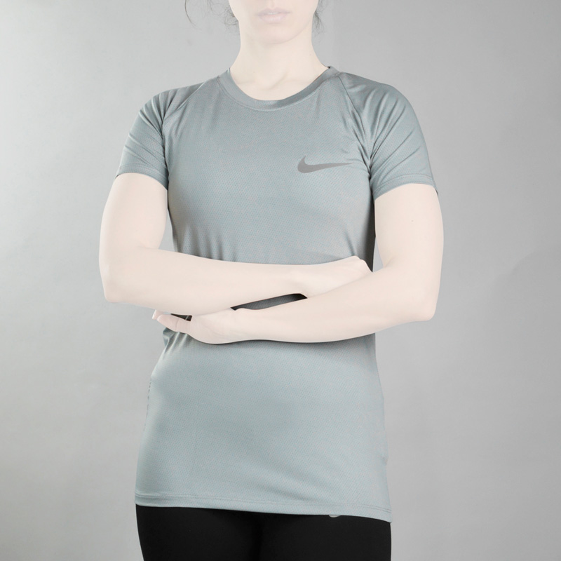 تیشرت-ورزشی-زنانه-نایک-مدل-Mub-292-طوسی-روشن