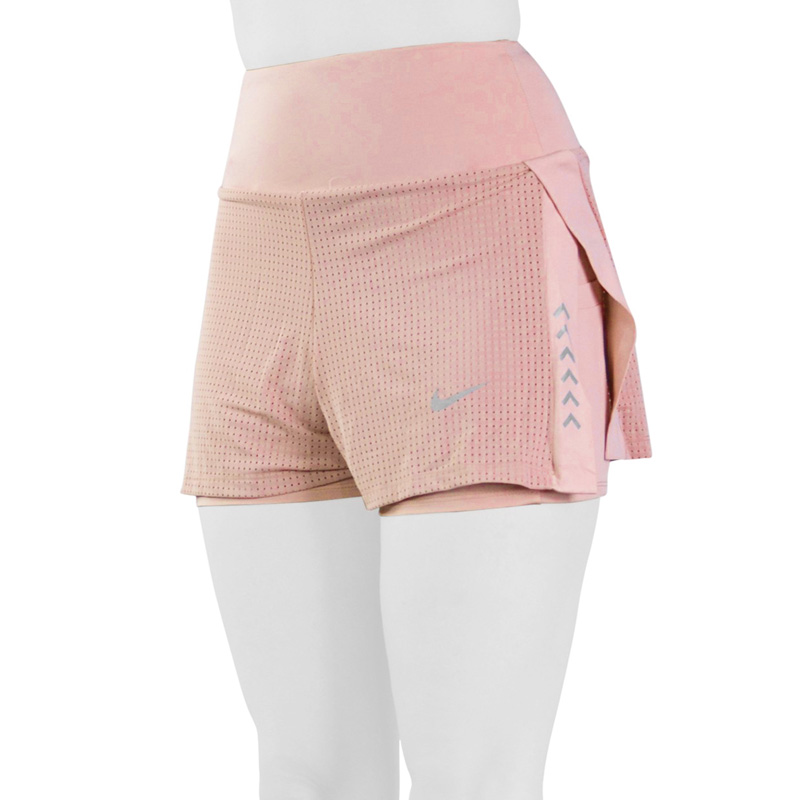 شلوارک کشاله دار ورزشی زنانه نایک مدل EMR-2B1371 صورتی