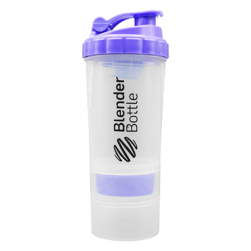 شیکر ورزشی سه تیکه بلندر مدل شفاف AVS ظرفیت ۰.۶ لیتر بنفش شیکر ورزشی سه تیکه بلندر مدل شفاف AVS ظرفیت ۰.۶ لیتر بنفش