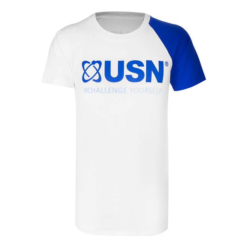تیشرت ورزشی مردانه GB-USN-2B1451  سفید