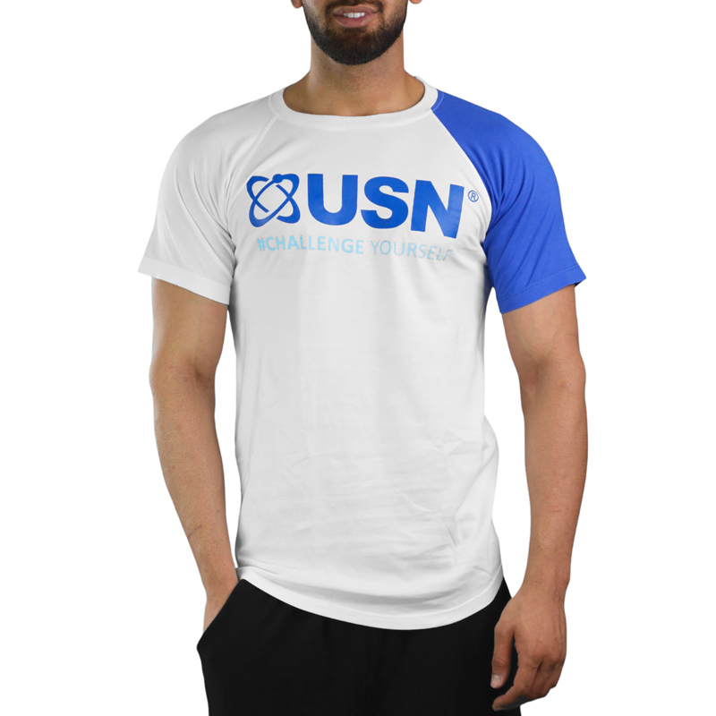 تیشرت ورزشی مردانه GB-USN-2B1451 سفید
