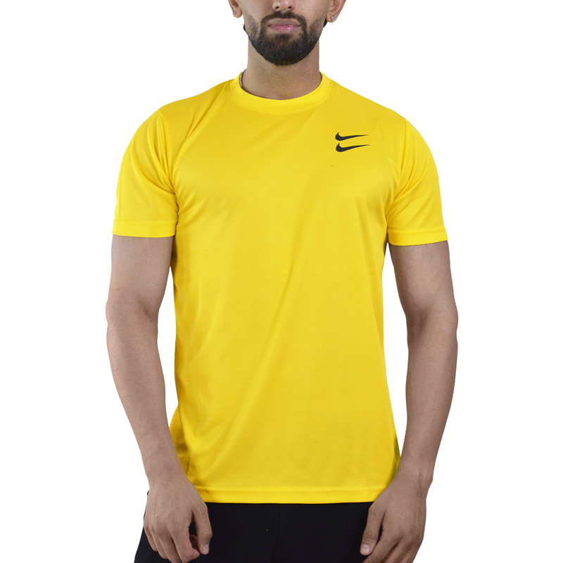تیشرت ورزشی مردانه نایک مدل DS-2A0616 زرد